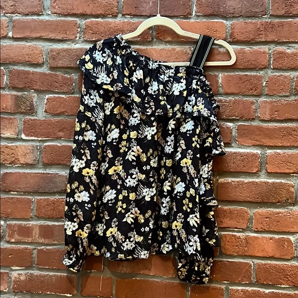 10 Crosby Derek Lam floral print top - Picture 1 of 5